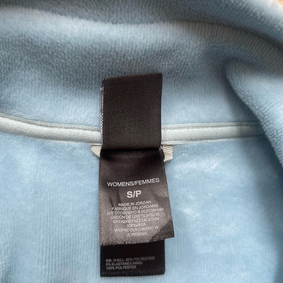 The North Face Full Zip Jacket Womens Agave Soft Shell Blue Gray Fleece Sz S EUC - Picture 4 of 8